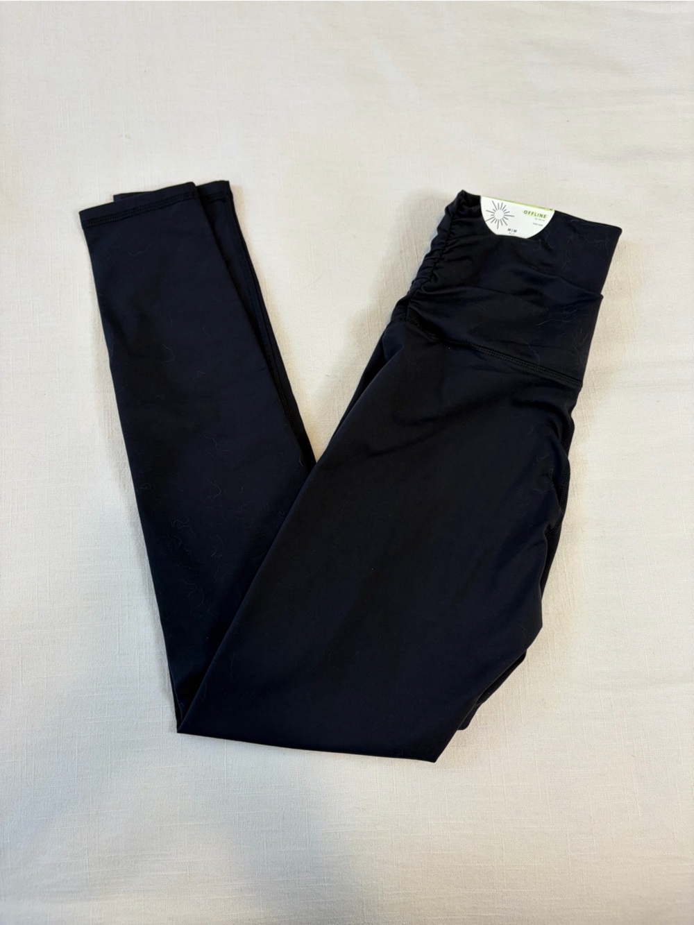 aerie Black High-Waist Sculpting Leggings